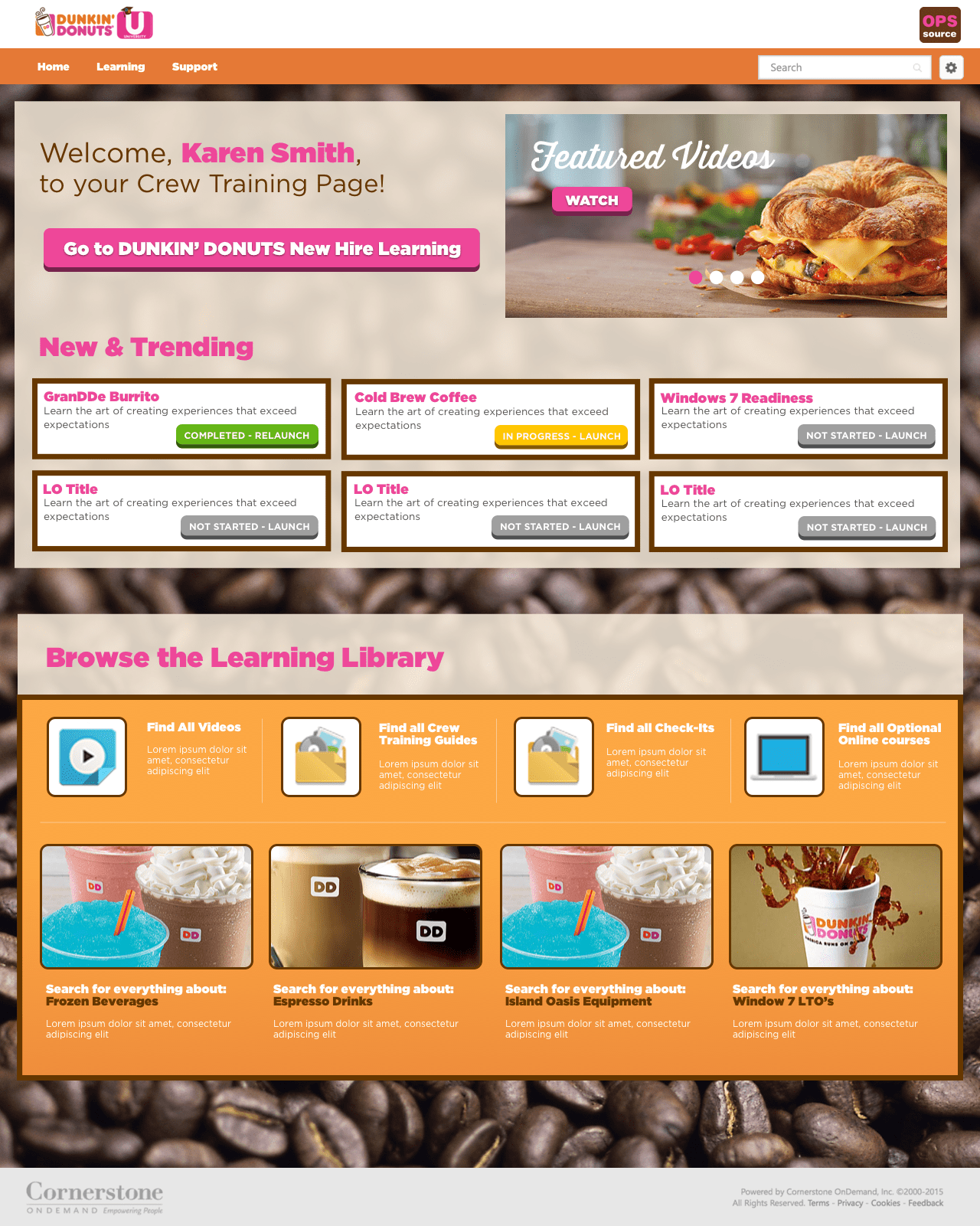 Dunkin’ Brands University