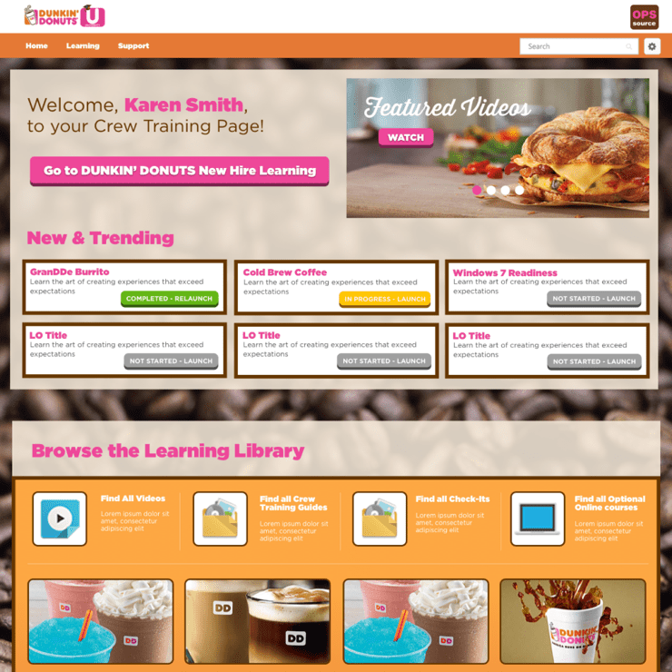 Dunkin’ Brands University